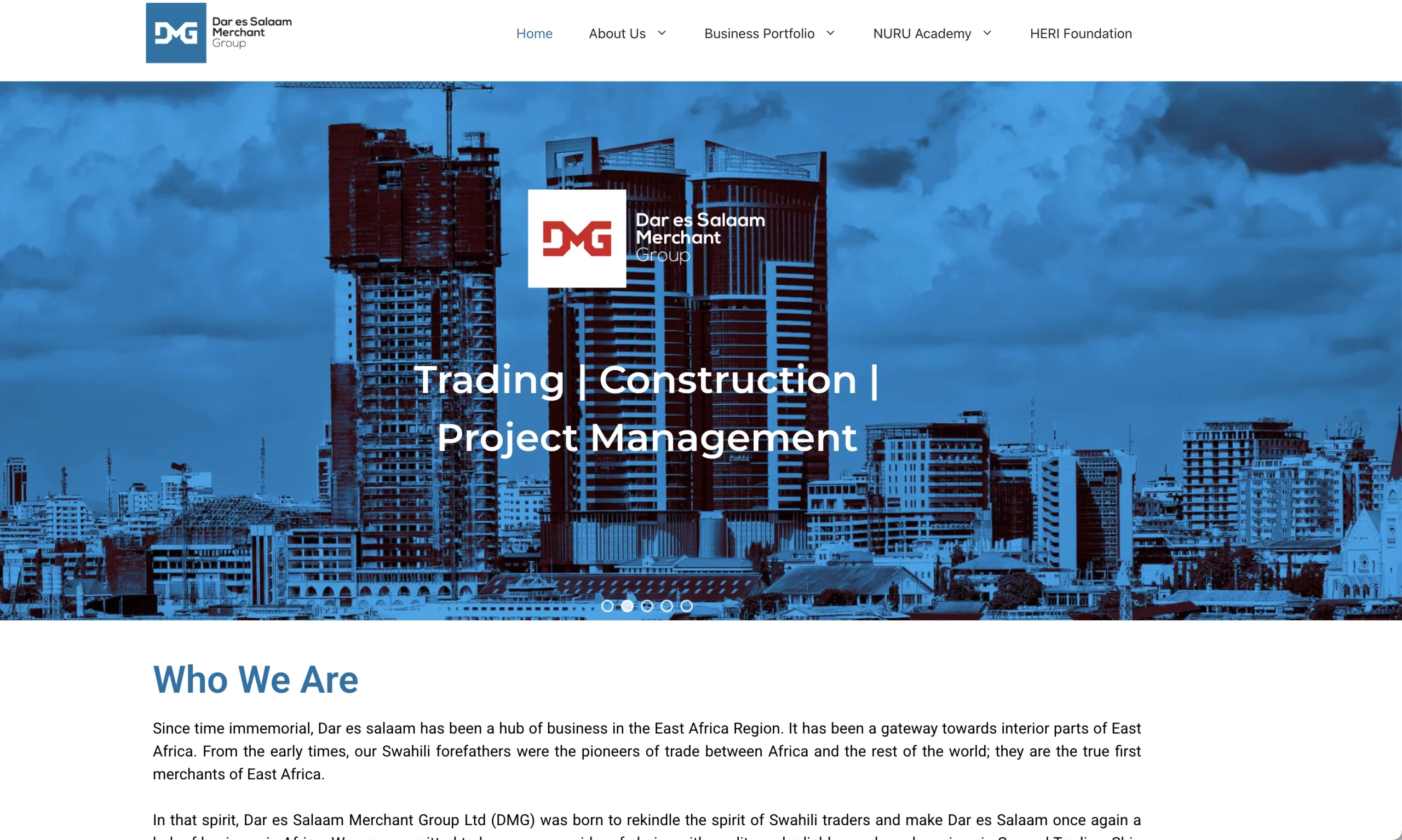 DMG website